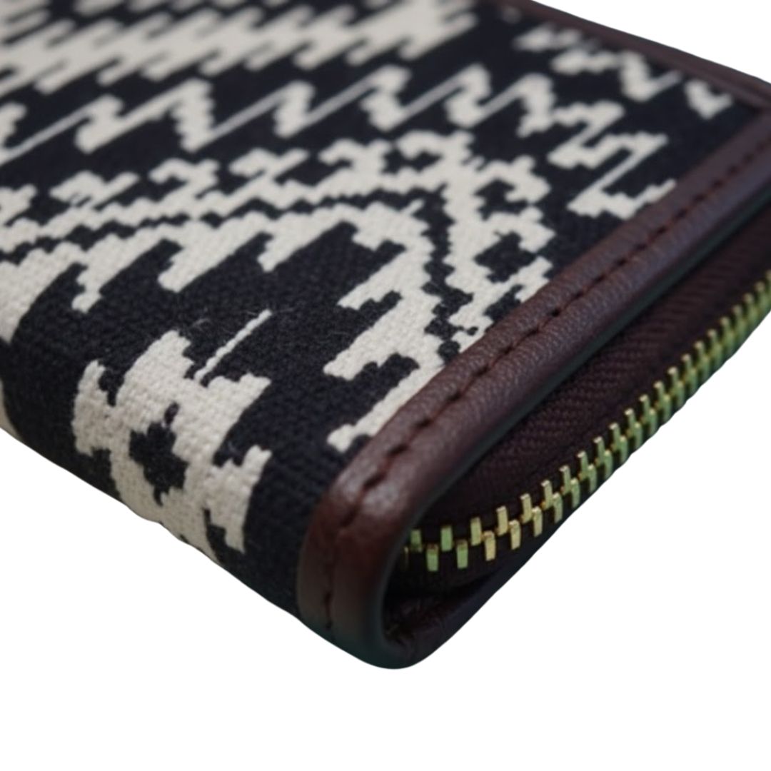 Elegant Double Zipper Wallet for Eco-Friendly Style v2.0